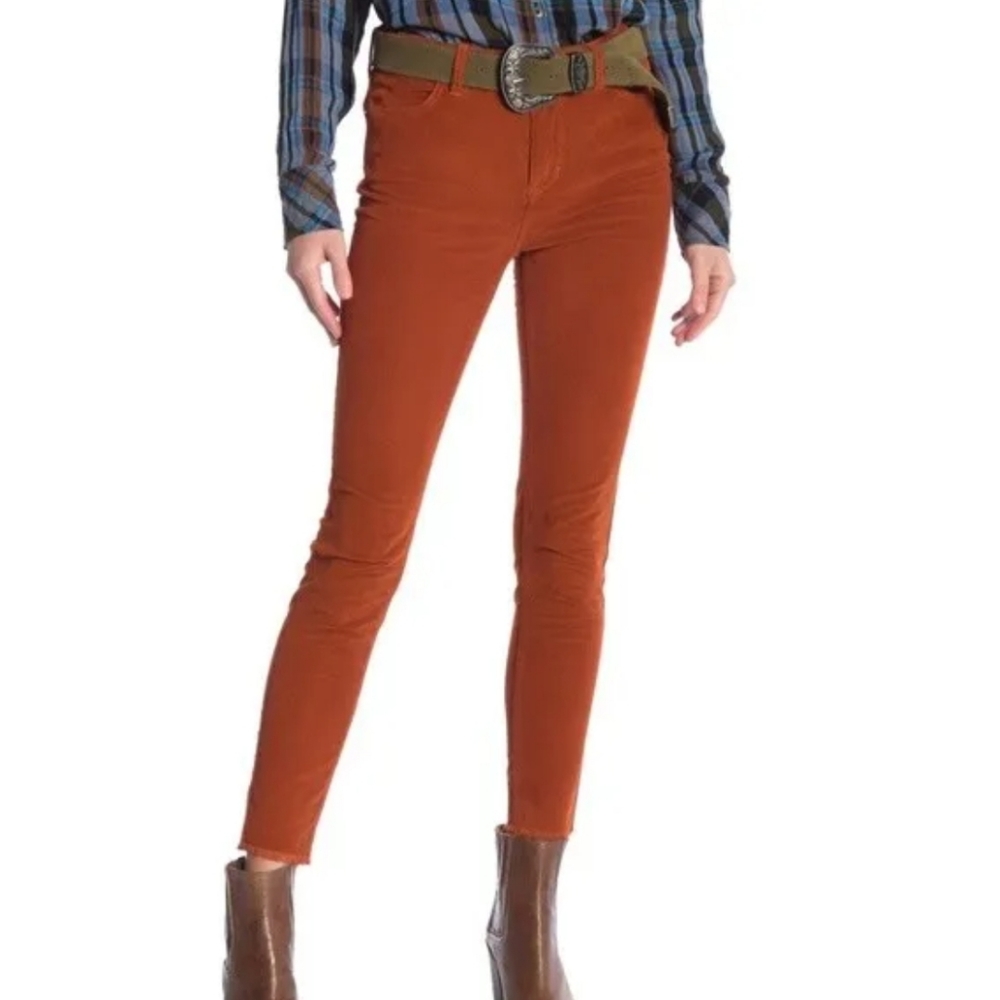 Free People Terracotta Ankle Pants